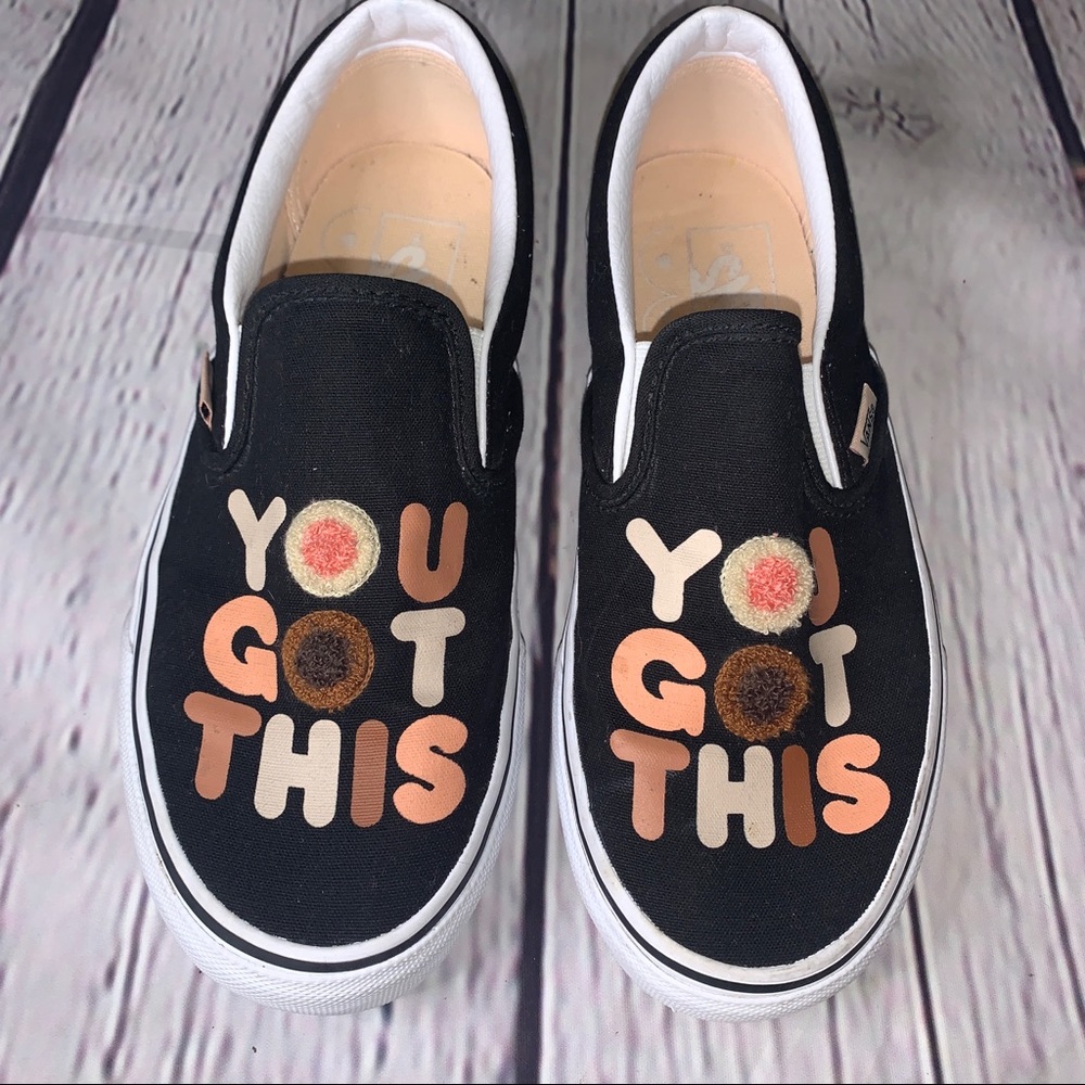 Vans breast cancer awareness sneakers size 7.5